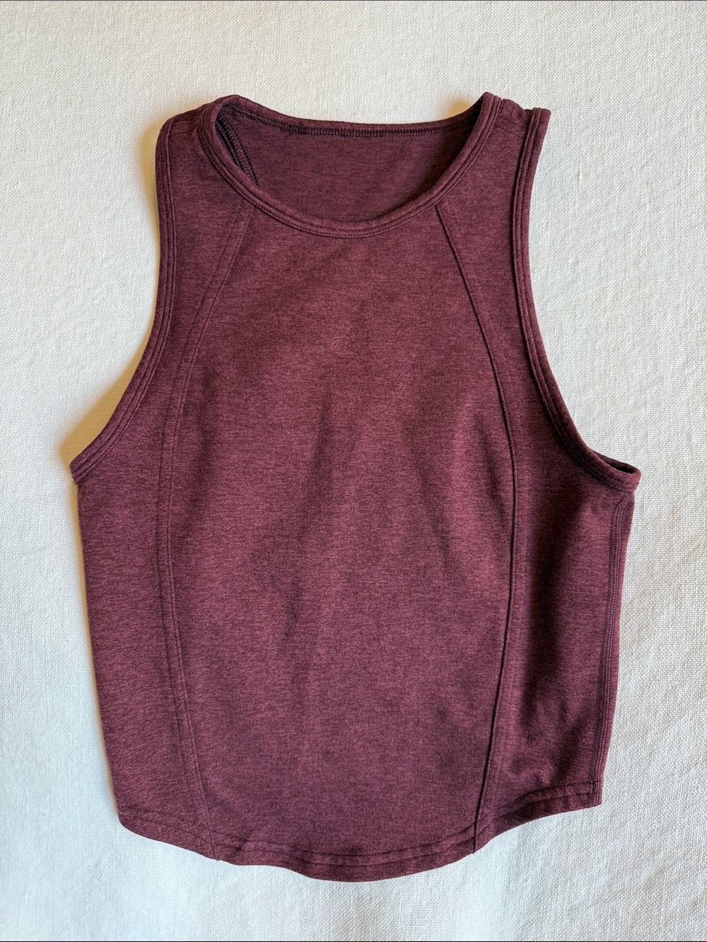 lululemon athletica Maroon Muscle Tank Top